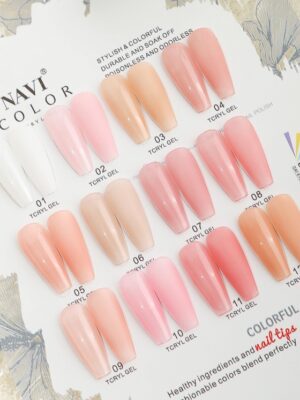 Esmalte semipermanente colección Nude Navi para uñas