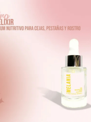 Serum Melania Pro Elixir nutritivo para pestañas cejas y rostro