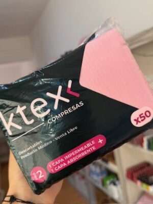 Compresas para manicura paquete x50 – algodón descartable