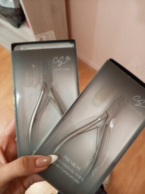 Corta cutículas City Girl Premium – herramienta profesional de manicura