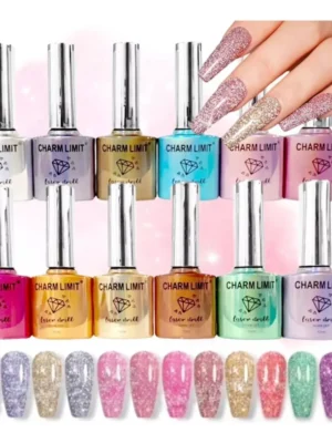 Esmalte Charm Limit Laser Drill 7 ml – efecto láser
