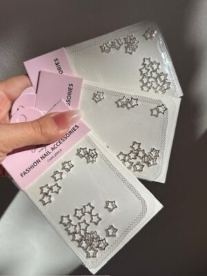 Estrellas para decoración de uñas – apliques nail art 3D