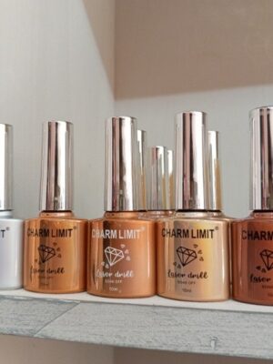 Esmalte Charm Limit Laser Drill – efecto láser para uñas
