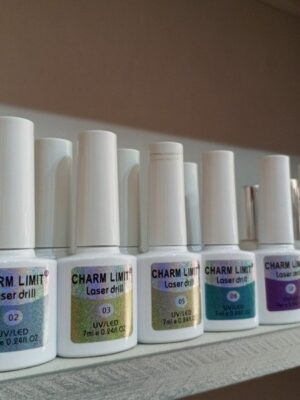 Esmalte Charm Limit Laser Drill 7 ml – efecto láser