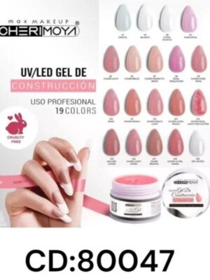 Gel de construcción Cherimoya 30 ml para uñas