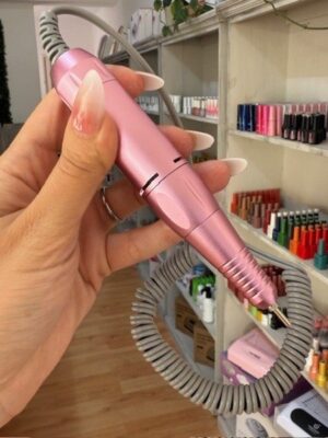Lápiz de torno repuesto para uñas rosa