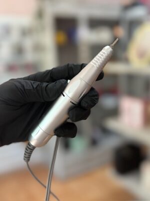 Lápiz de torno repuesto para uñas gris