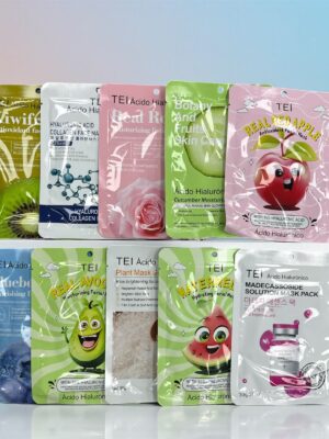 Mascarillas faciales TEI – cuidado e hidratación de la piel