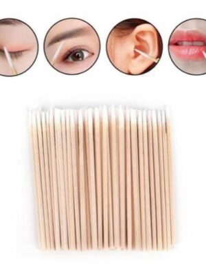 Microhisopos de madera para manicura – precisión nail art