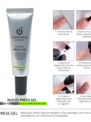 Press Gel 15 ml para uñas