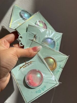Polvo aurora hada Paris Night – pigmento efecto aurora para uñas