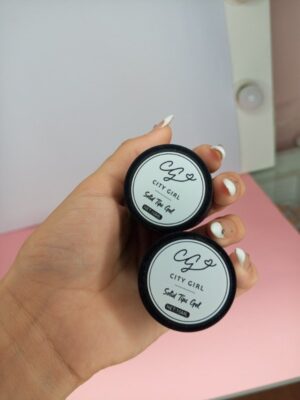 Press gel sólido City Girl para uñas