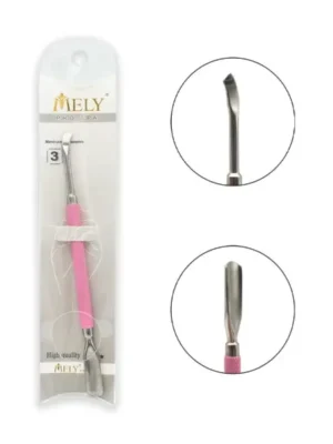 Repujador de cutícula premium Mely – herramienta de manicura