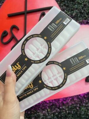 Tips Soft Gel Mely cuadrado corto y mediano x300 unidades