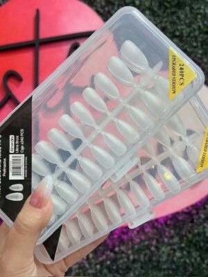 Tips Soft Gel Mely almendra mediana larga x240 unidades