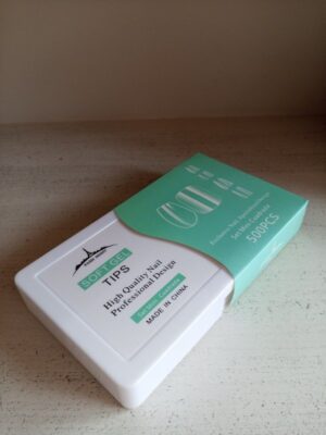 Tips Soft Gel Paris Night x500 unidades MINI CUADRADA
