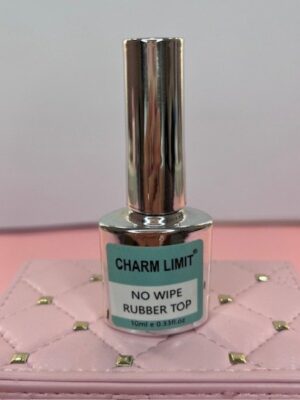 Top Rubber Charm Limit clear 10 ml – top coat para uñas