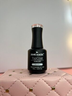 Top Coat Pink Mask Crystal y Extreme Shine 10 ml – sellador brillo