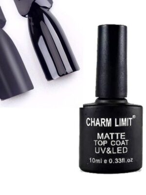 Top coat matte Charm Limit – sellador efecto mate para uñas