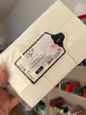 Wipes sin pelusa City Girl x700 – pads para manicura